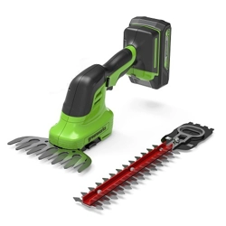 vendita online Forbice a batteria 24v lithium 2in1 g24shtx Cesoie forbici svettatoi Greenworks